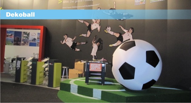 Dekoball Messeeinsatz