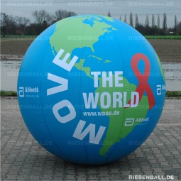 Event Welt glatt mit Logo 150 Textil