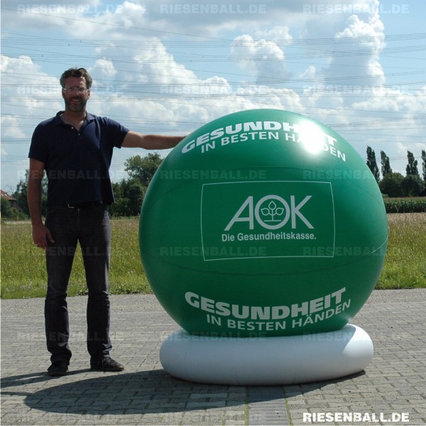 Eventball Indoor im Einsatz der AOK Neckar-Alb (Video)
